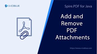 Add PDF attachments and remove PDF attachments