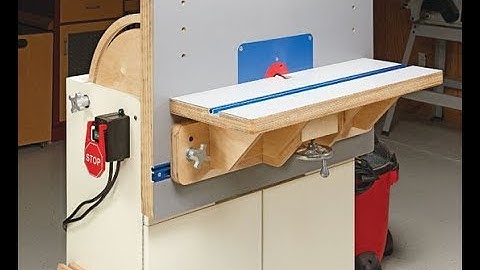 Project Overview: Combination Router Table