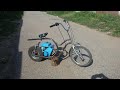 Скутер, Мопед, полу велосипед. /// ИЗ того что приобретаем по дешёвке///. Homemade scooter.