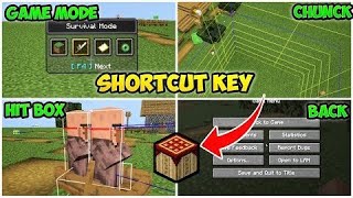 Pojav Launcher Shortcut Keys | Game Mod | Chunk | Hitbox...