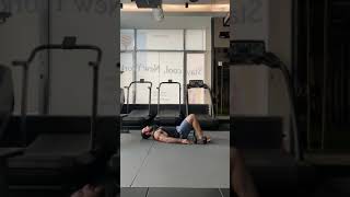 Hook lying floor press
