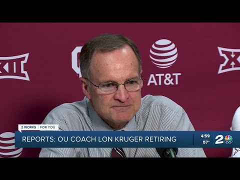 Oklahoma Sooners Men'S Basketball - OU men's basketball coach Lon Kruger retiring