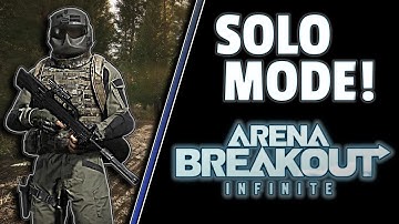 NEW Solo Mode on TV Station!! (Arena Breakout Infinite)