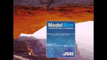 ModelSim - write HDL (Verilog, VHDL, Systemverilog), Simulation