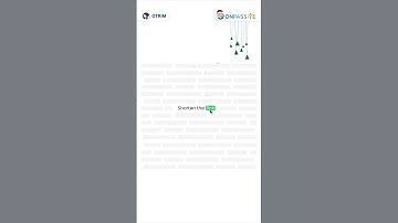 Craft Perfect Links with OTRIM