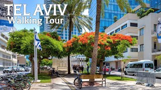 Tel Aviv Walking Tour, Israel 🇮🇱 - White City - 4K