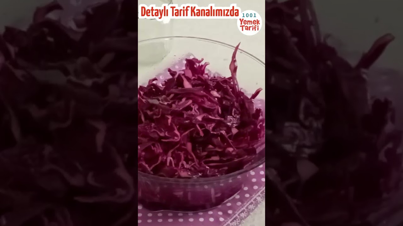 MOR LAHANA TURŞUSU | Detaylı video kanalımızda