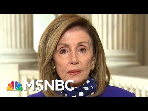 Pelosi: Republicans Are 'Missing In Action' On Coronavirus Relief | Andrea Mitchell | MSNBC