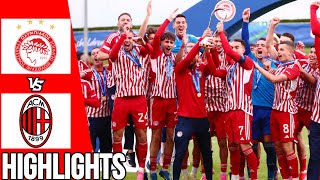 Olympiacos Vs Ac Milan All Goals Highlights Youth League Final 220424