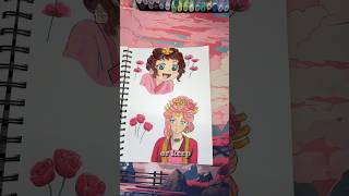 🎨 Can I Improve Before This Sketchbook Ends? 📈#artchallenge #art #draw #animeart #ohuhumarkers