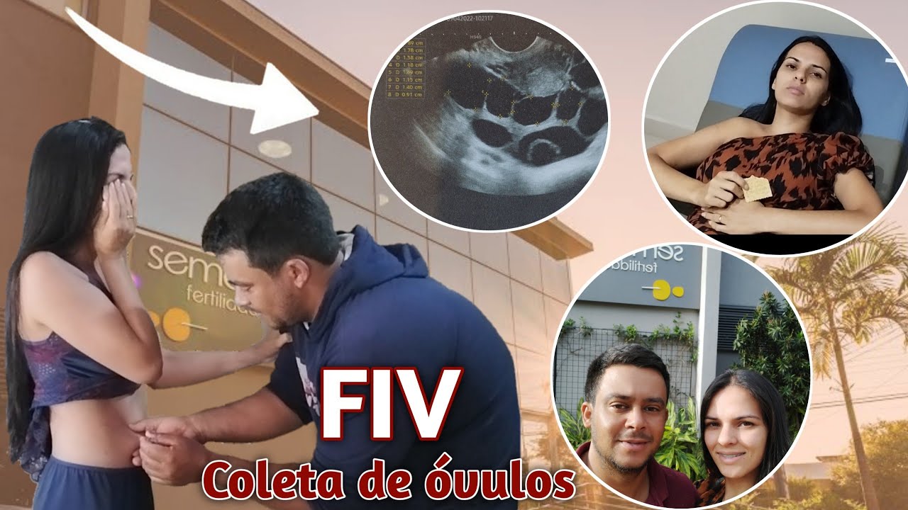 Minha FERTILIZAÇÃO IN VITRO - INJEÇÕES E  COLETA DOS ÓVULOS