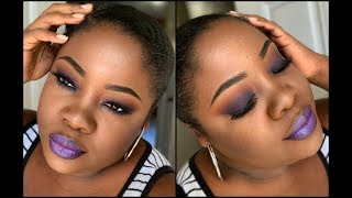 Deep Purple Eye Shadow Tutorial | Ft: Stilazzi Cosmetics