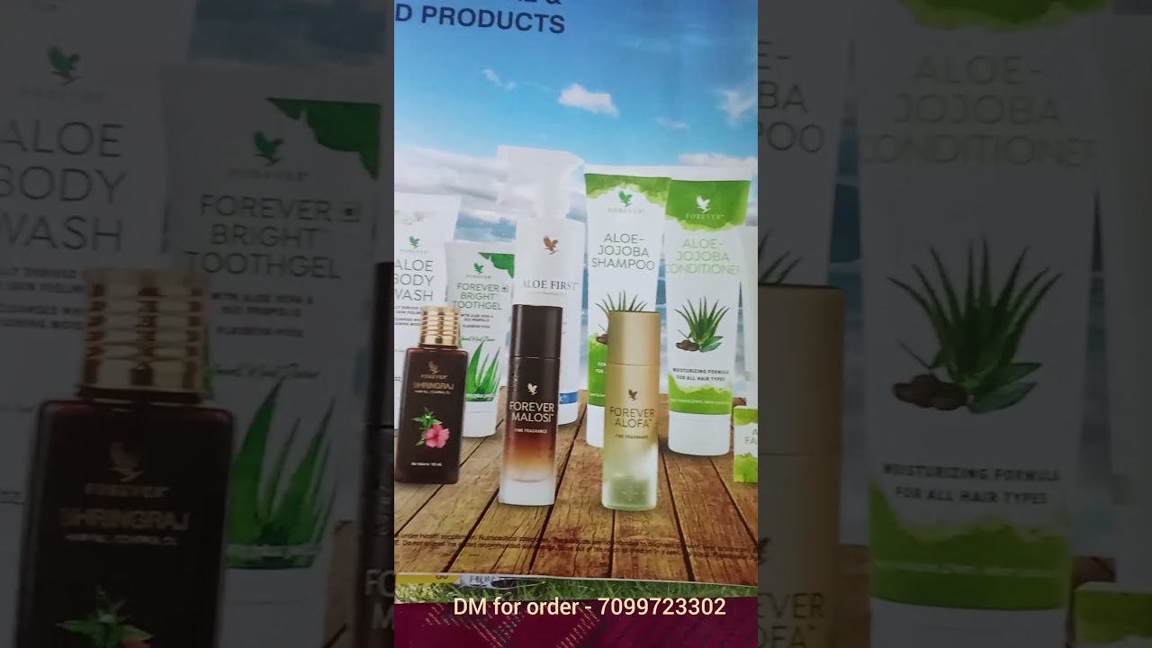 Forever living products with no side effects ,easy to use .