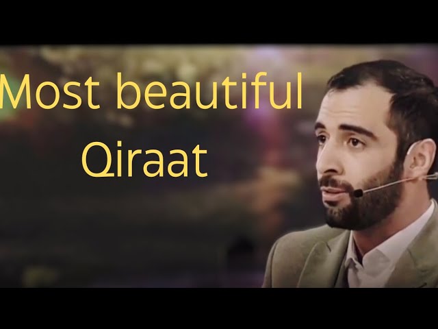 Most beautiful recitation with urdu subtitles. International competition.Hadi Asfidani voice class=