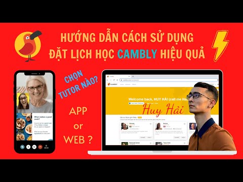 Video CAMBLY- Hướng dẫn sử dụng, đặt lịch học, kinh nghiệm... - YouTube