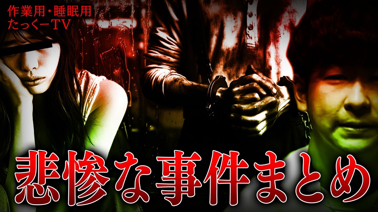【作業用】悲惨な事件まとめ【たっくーTV/切り抜き】