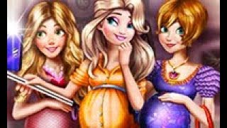 Juegos de niñas - Princesas Embarazadas Tomándose Selfie- Los mejores vídeos para Niñas