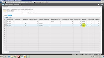 BPC10.1 Consolidation - 15. Configure Proportionate Method Consolidation