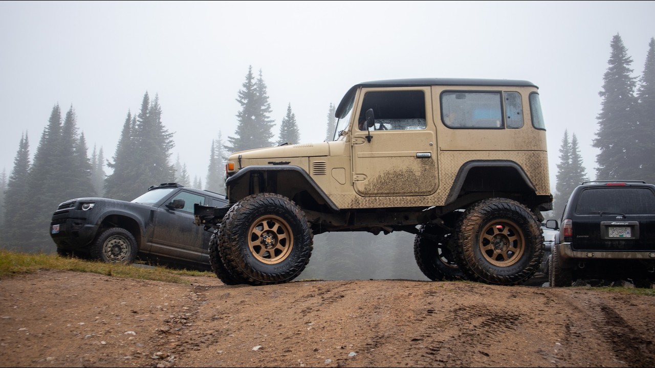 old vs new - 5 minutes of pure off-roading