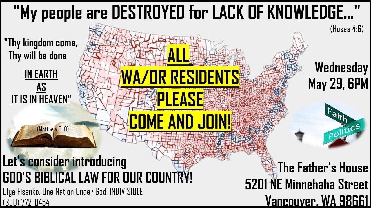 the knot One Nation Under God hosted by Olga Fisenko