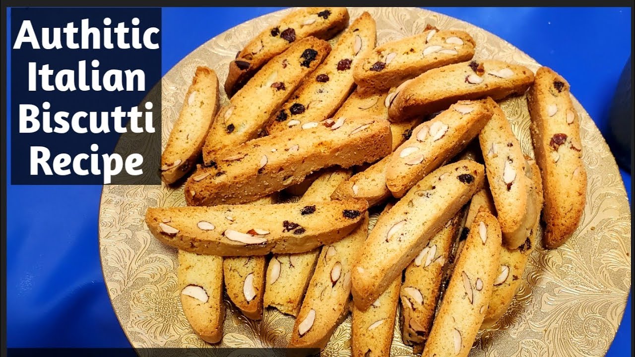 Biscotti Recipe /Authitic Italian biscotti by palwasha's cooking YouTube