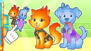 BABY PETS 🔥💧 Dress up as Ember and Wade from Elemental screenshot 2