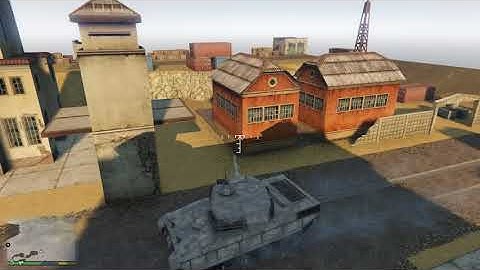 GTA V | Tanki online Silence map | Collision texture test | Using GIMS EVO