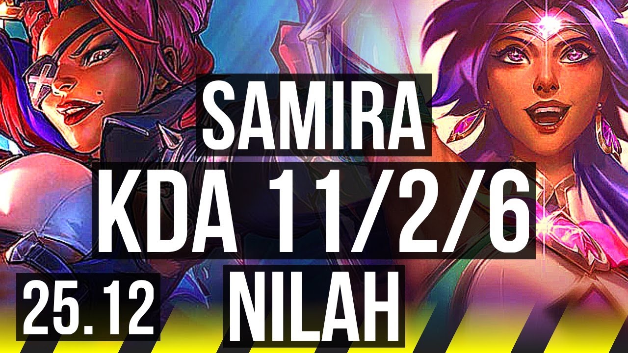 SAMIRA & Thresh vs NILAH & Wukong (ADC) | 11/2/6 | KR Diamond | 25.12
