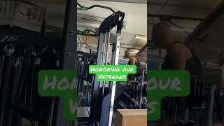 Old Marine New Marine Honoring Veterans #herowod #crossfit #veterans #gym #workout #santaclarita