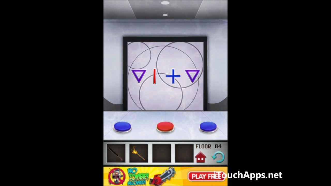 100 Floors -- Floor 84 Walkthrough / Solution
