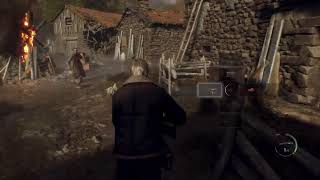 Resident Evil 4 Remake PS5 DEMO Extreme Diffculty Mad Chainsaw Challenge Gameplay