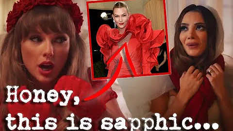 So Taylor Swift's new music video is sapphic as he...