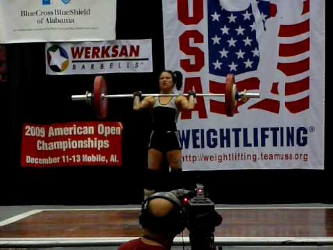 Jo Ann Arnold Clean and Jerk 81kg - 2009 American Open