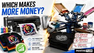 DTF or Screen Printing The Best Choice for Modern Print Shops