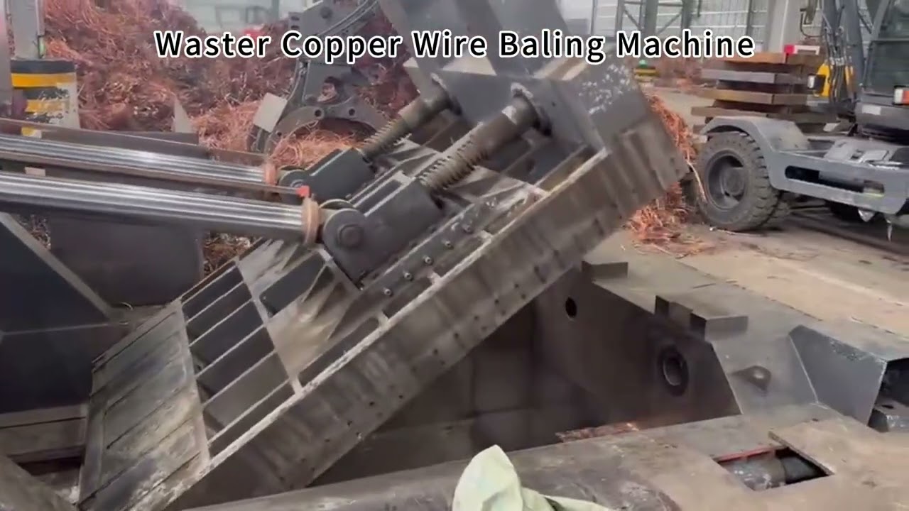 Waster Copper Wire Baling Machine