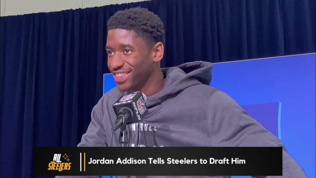 Jordan Addison Tells Steelers to Go Draft Him YouTube