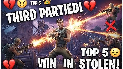 Fortnite Battle Royale II Got Third Partied at Top 5