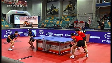 Austrian Open 2013 - CHUANG Chih-Yuan  / HUANG Sheng-Sheng VS HAO Shuai  / ZHANG Jike