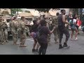 Watch: National Guard members dance with protesters in Downtown Atlanta