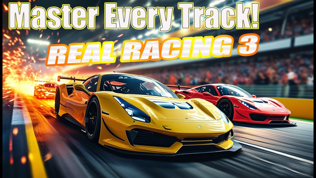 Live: Intense Racing Action in Real Racing 3 | Master Every Track ...