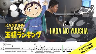 Download Lagu Ranking of Kings OP 2 FULL| Vaundy| Hada No Yuusha| Drum Cover| Raymond Goh MP3