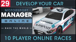 Motorsport Manager Online Gameplay - League Racing - Car Upgrades - (Android Gameplay) screenshot 5