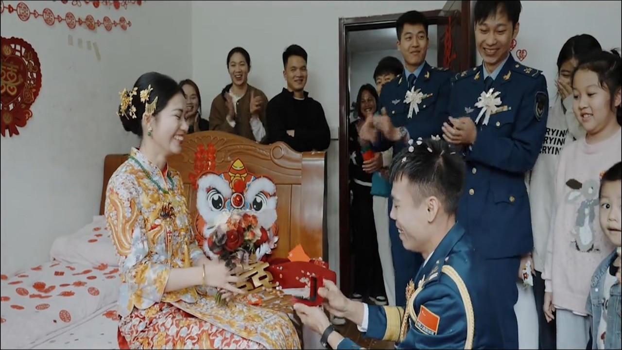Rural Wedding Customs in Pubei, Guangxi, China - Chinese Wedding中国广西浦北农村婚礼习俗-中国婚礼