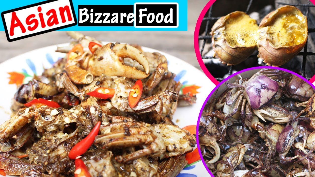 Farm Crab Cooking grilled crab brain YouTube
