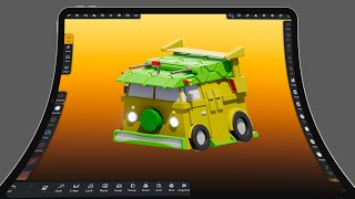 Silent sculpting || Teenage Mutant Ninja Turtles party wagon screenshot 4