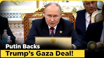 Putin Stuns World by Backing Trump’s Gaza Ceasefire Peace Deal