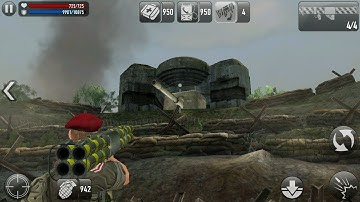 Frontline Commando: D-Day Gameplay | Map : - Omaha | Mission : - 1 ( Omaha : D-Day 0600Z )