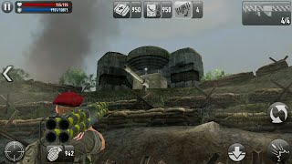 Frontline Commando: D-Day Gameplay | Map : - Omaha | Mission : - 1 ( Omaha : D-Day 0600Z ) screenshot 3