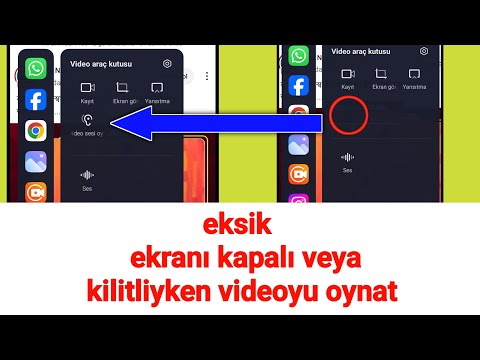 Eksik oynatma videosu Ekran kapalı veya kilitliyken | ( Redmi Xiaomi & poco)