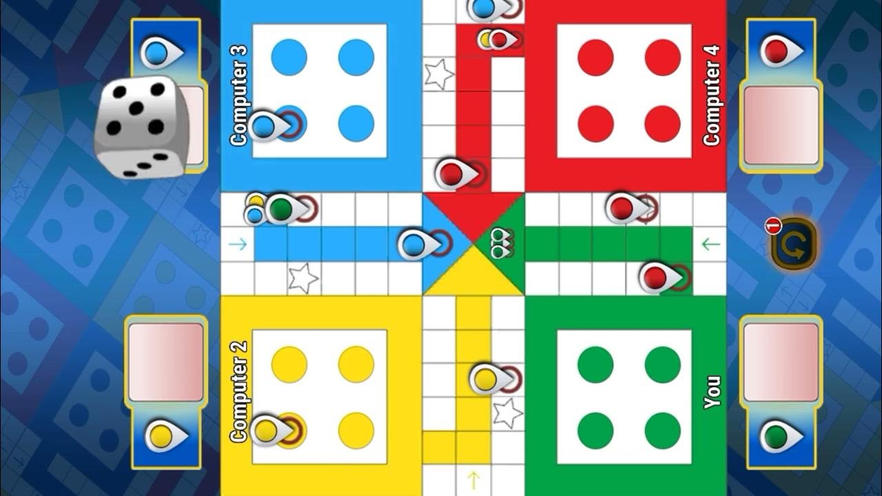 Ludo King 4 players Match Online Ludo King Game 4 Players Match Ludo king Ludo  Gameplay #193 